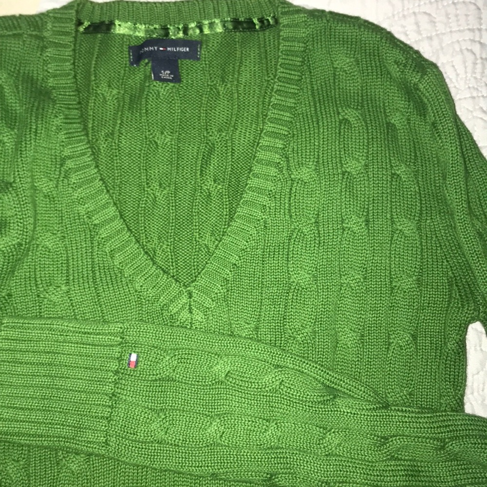 Slim V Tommy Hilfiger Knit Sweater